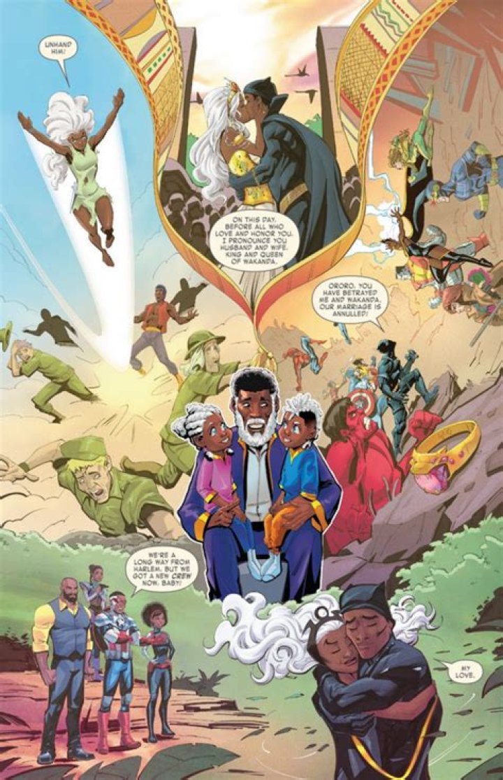 Marvel Comic Introduces Storm and Black Panther's Grandchildren