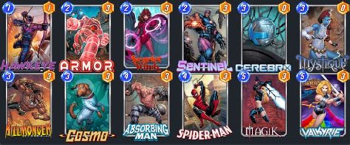 Marvel SNAP: Cerebro Deck Guide (Consejos, Cartas y Estrategias)