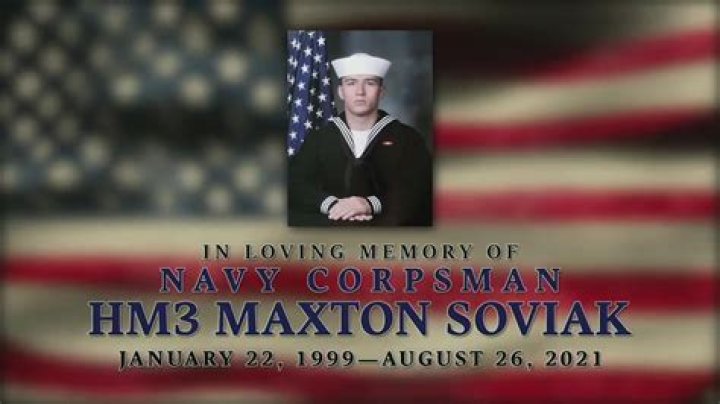 Maxton Soviak Wiki, Biography, Age, Death, Wife, Navy Corpsman Killed In Kabul Attack