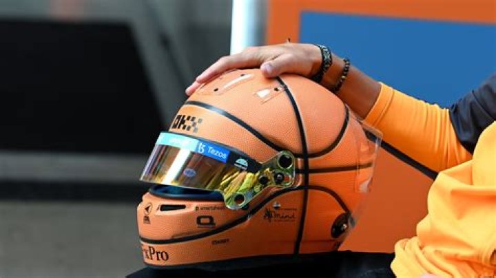 McLaren star Lando Norris shows off incredible NBA-inspired F1 helmet ahead of Miami Grand Prix