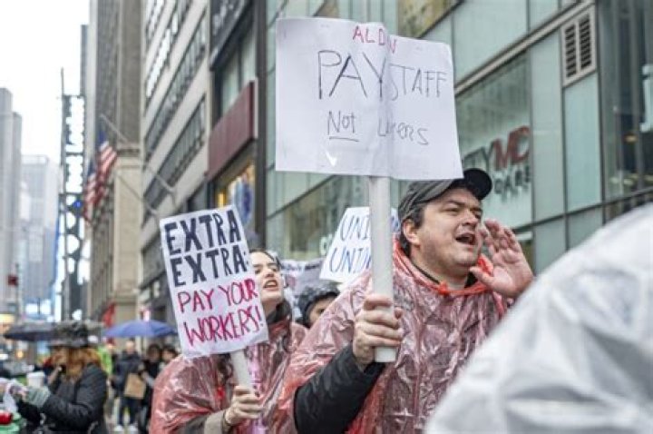 Media workers strike to protest layoffs at New York Daily News, Forbes and Condé Nast