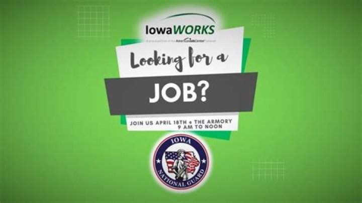 Meet your future employer at IowaWORKS’ Iowa National Guard job fair!