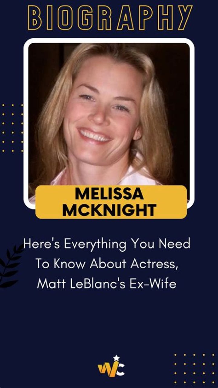 Melissa McKnight Today: A Journey Through Life And Career