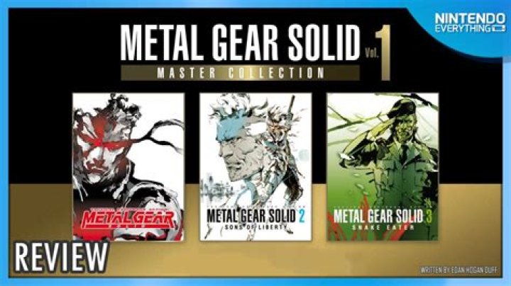 Metal Gear Solid Master Collection Vol. 1 Release Date Announced