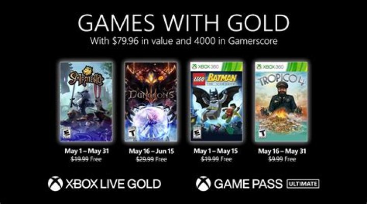 Microsoft Announces 4 Titles for February's Games with Gold