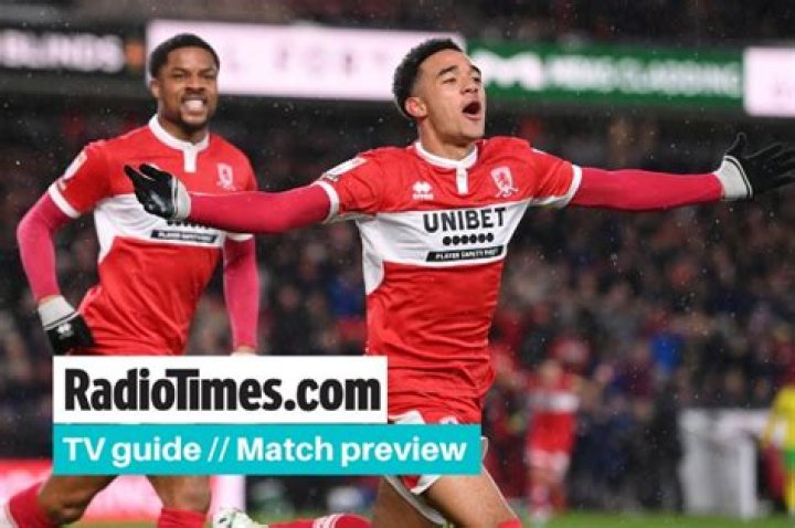Middlesbrough v Coventry Championship kick-off time, TV channel, live stream