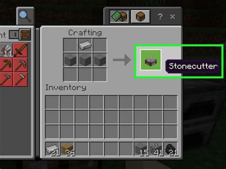 Minecraft: How to Make a Stonecutter