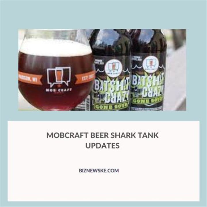 Mobcraft Beer Shark Tank Net Worth 2024