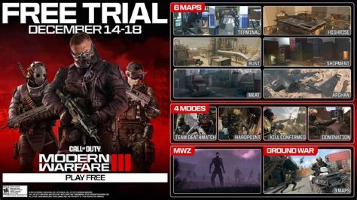 Modern Warfare for Free Starting Tomorrow