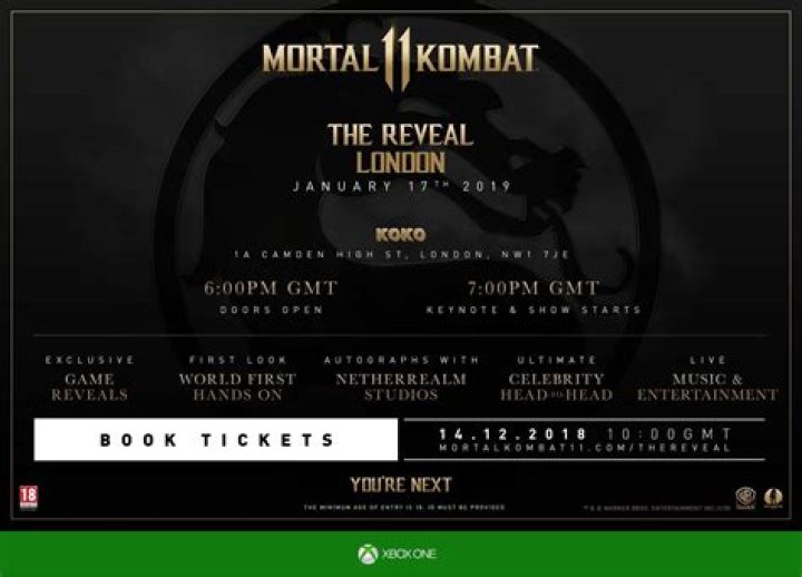 Mortal Kombat 11 Reveal Event