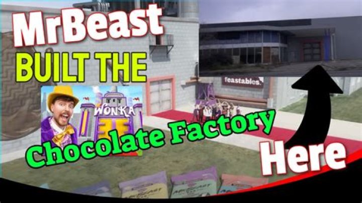 Mr. Beast Built Willy Wonka's Chocolate Factory