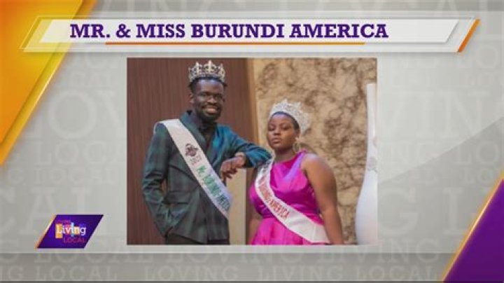 Mr. & Miss Burundi America share plans for year of service