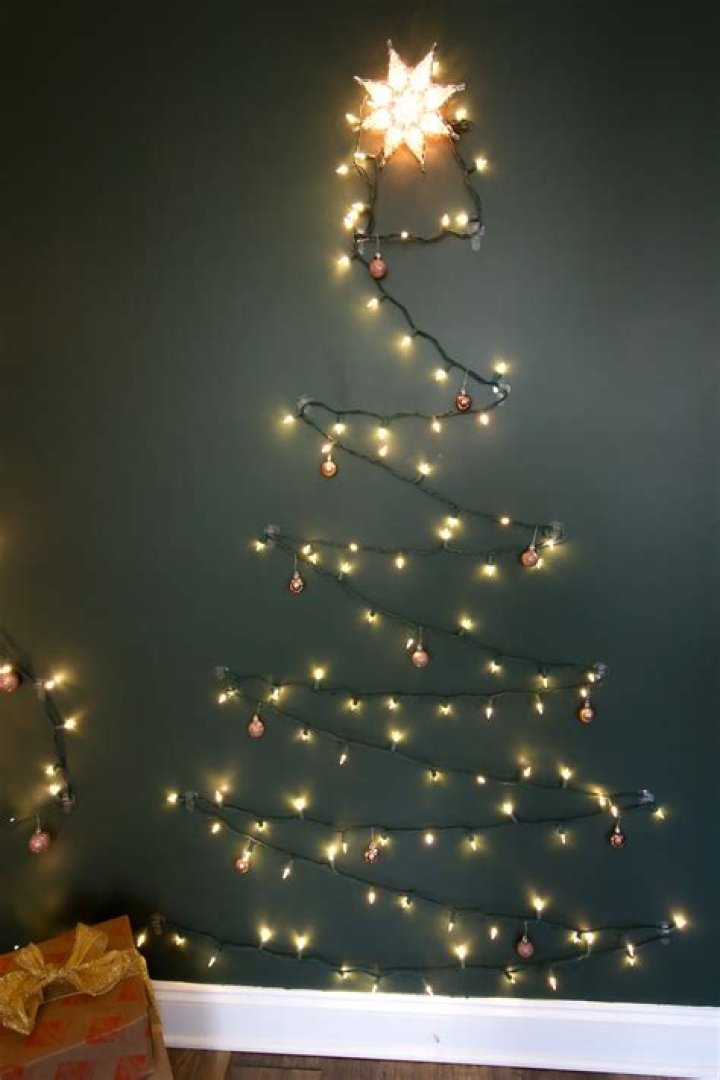 Mums rave about space-saving Christmas tree wall decoration kids can't knock over & say it's BETTER than a real one