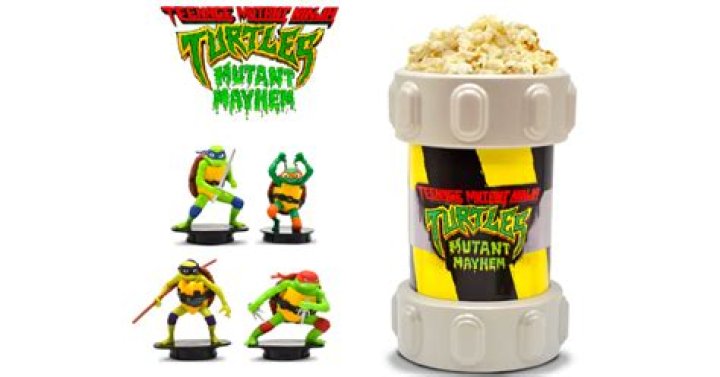 Mutant Mayhem Gets Exclusive Ooze Canister Popcorn Tub and Toppers
