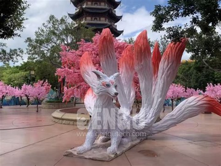 Naruto's Nine-Tailed Fox Gets a Low-Cost Cosplay