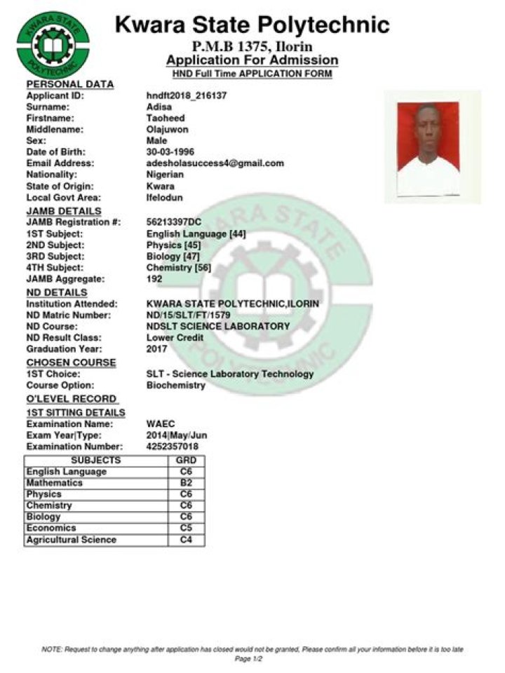 New: Kwara State Polytechnic HND Admission Form 2024 – Buy Forms & Apply Here
