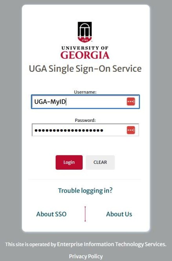 New: My UGA Login 2024