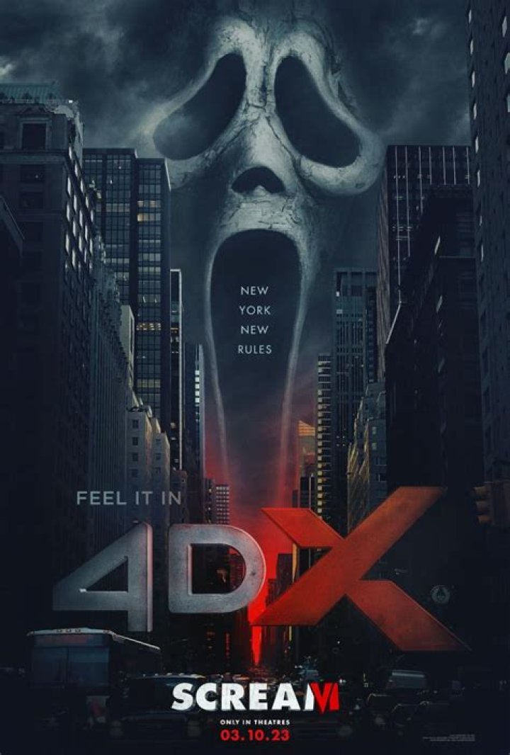 New Scream VI 4DX Poster Released