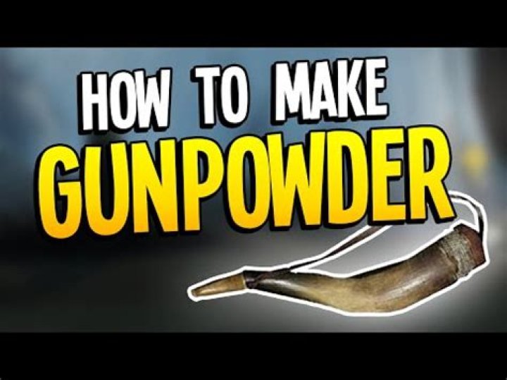 New World: How to Make Gunpowder