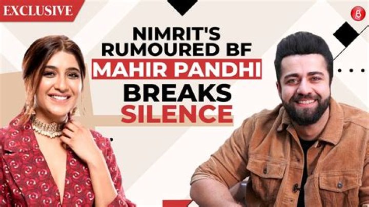 Nimrit Kaur Ahluwalia poses with rumored boyfriend Mahir Pandhi after Bigg Boss 16; See PICS