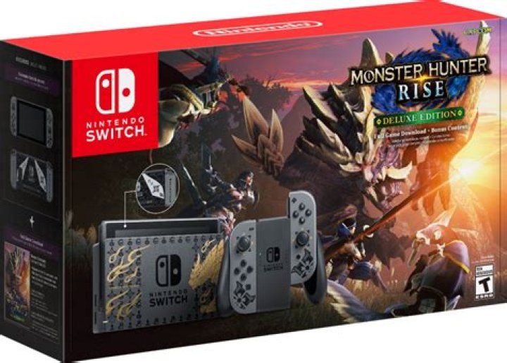 Nintendo Announced Monster Hunter Rise Limited Edition Switch Bundle