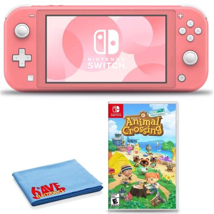 Nintendo Switch Lite Coral Edition Releasing in April