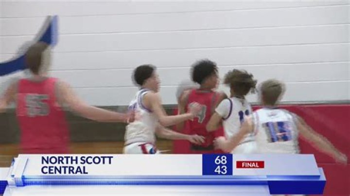 North Scott boys beat Central 68-43