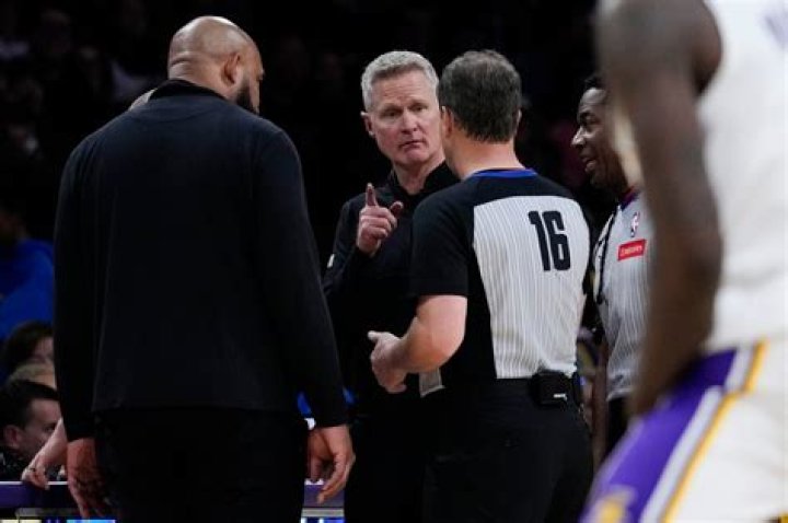Nullified 3-pointer by James, shot clock malfunction make for lengthy ending to Warriors-Lakers