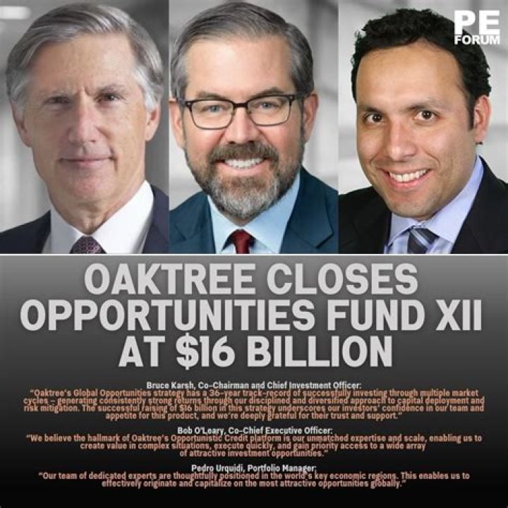 
Oaktree Capital Management L.P. 13F annual report
