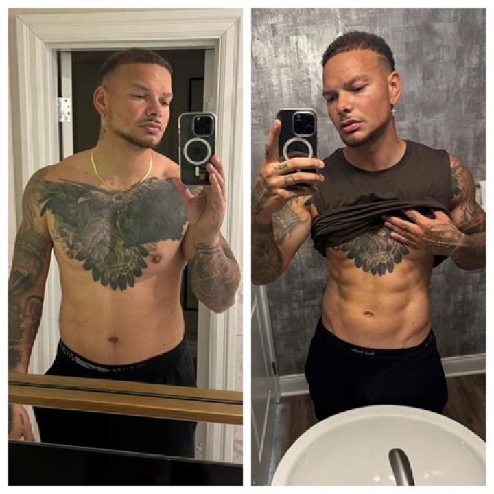Olly Murs shares before and after photos of weight loss as he pays tribute to bodybuilder girlfriend on Valentine's Day