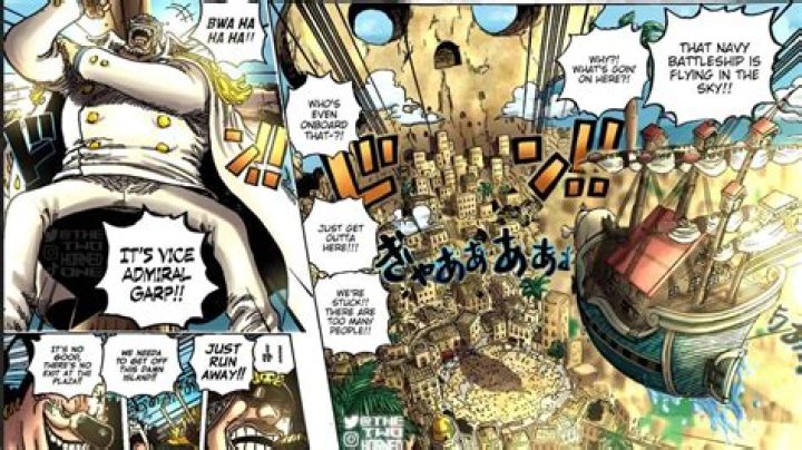 One Piece Chapter 1080 Full Summary And Raw Scans: Marine’s Attack On The Hachinosu Island!