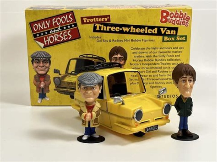 Only Fools and Horses three-wheeled yellow van driven by Del Boy and Rodney fetches £36,000 at auction