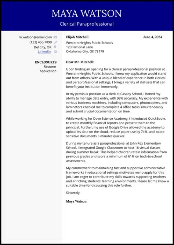 Paraprofessionals, Fine Arts Specialist & Auxiliary Applicants