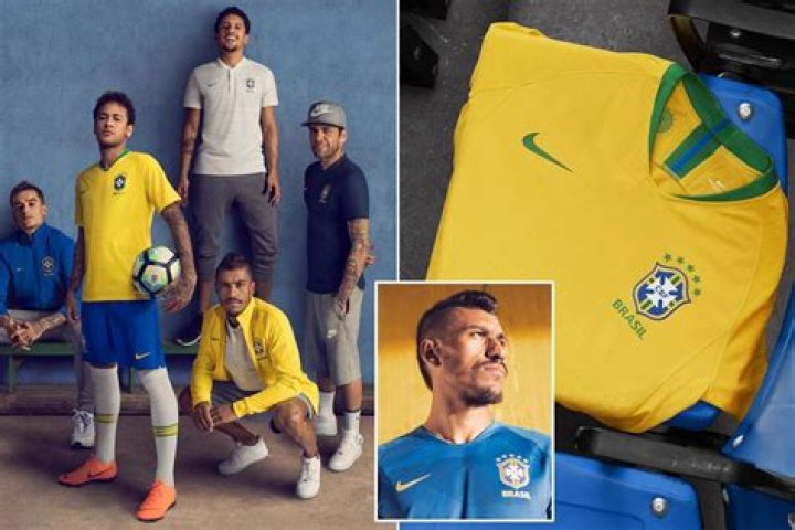 Paris Saint-Germain ace Neymar launches new Brazil World Cup kit in retro Samba Gold from Mexico 1970