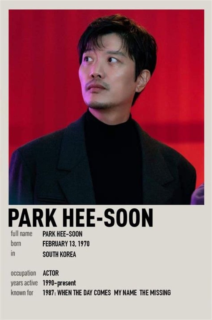 Park Hee-soon - All You Need to Know