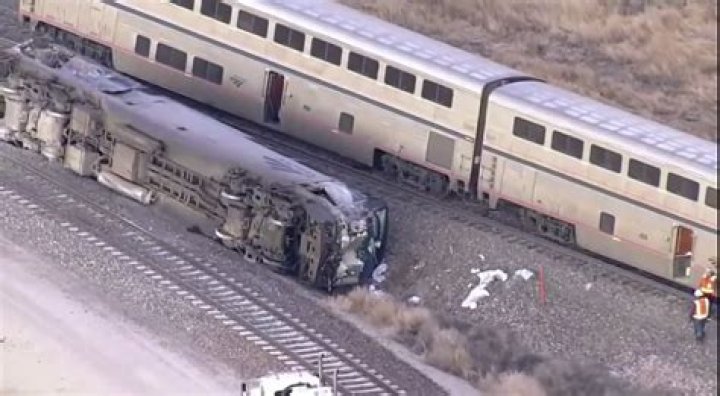 Passenger train hits milk truck at Colorado railroad crossing, badly injuring Amtrak engineer