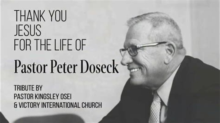 Pastor Peter Doseck, Founder of Peter Doseck Ministries passes away in Botkins, OH