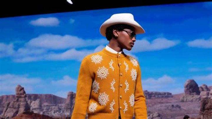 Pharrell Williams’ sophomore collection at Louis Vuitton showcases Americana, Native American spirit