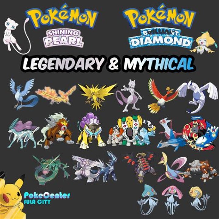 Pokemon Brilliant Diamond and Shining Pearl Adds New Mythical Pokemon Event
