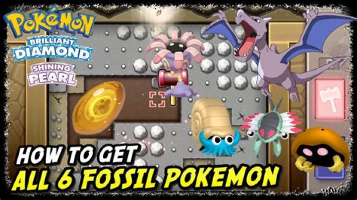 Pokemon Brilliant Diamond/Shining Pearl: How to Get Fossils