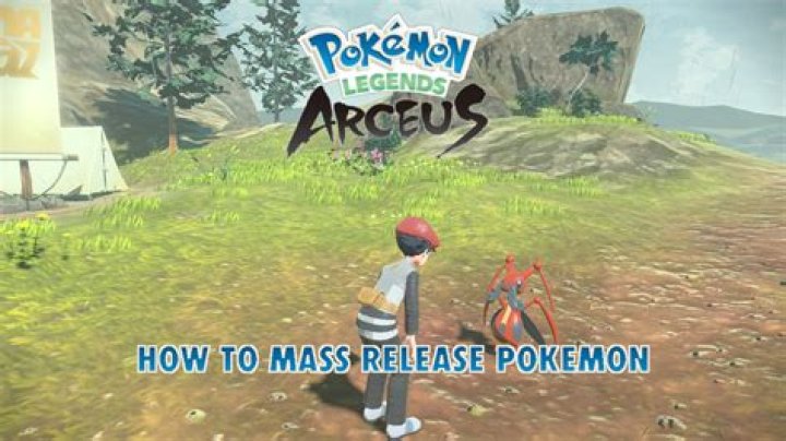 Pokemon Legends: Arceus - How to Mass Release Pokemon