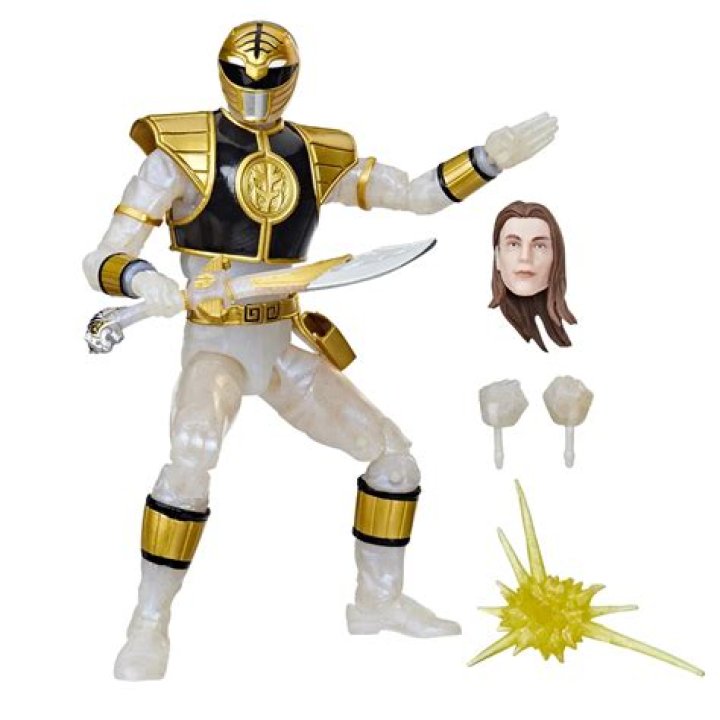 Power Rangers Lightning Collection White Ranger Helmet Now Available