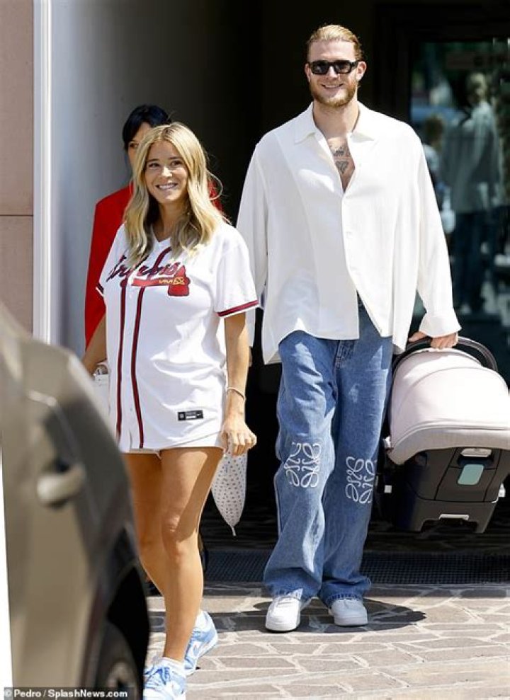 Pregnant Newcastle Wag Diletta Leotta jokes about shock career change for Loris Karius as they party in Sicily