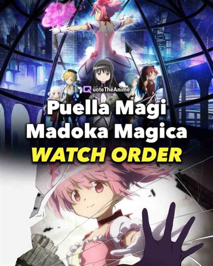Puella Magi Madoka Magica Watch Order: Movies & Anime