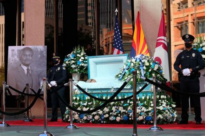 Racist slurs interrupt funeral for Phoenix civil rights icon
