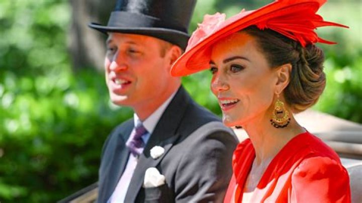 Radiant Kate Middleton turns heads at Royal Ascot in a vibrant red dress and stylish hat for Day Four of racing