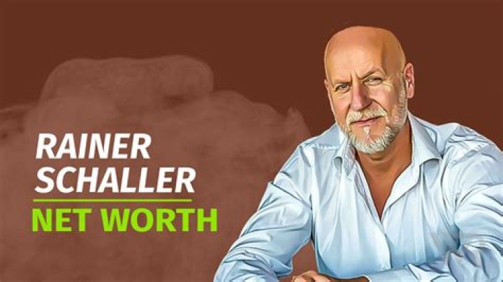 Rainer Schaller Net Worth & Achievements