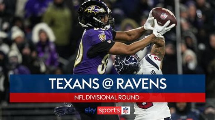 Ravens beat Texans 34-10 to reach AFC title game