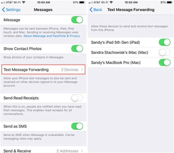 Receiving Android Texts via iMessage on iPad & Mac