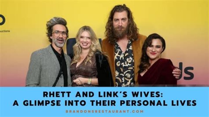 Rhett And Link's Wives: A Glimpse Into Their Lives And Relationships